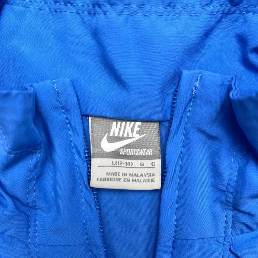 Nike Sportswear Windbreaker Full Zip Blue Track Jacket